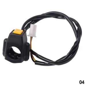 22mm bền ATV Xe Máy kép thể thao Quad bắt đầu sừng giết Off dừng Nút chuyển đổi xe máy Phụ kiện kiểm soát xử lý thiết bị chuyển mạch - Product Image 5