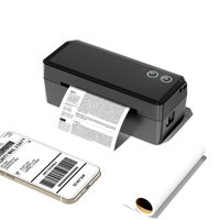 Imprimante d'étiquettes thermiques USB Y42, papier max. 110 mm, 203 dpi, sans encre, avec plusieurs modèles pour la maison et les petites entreprises