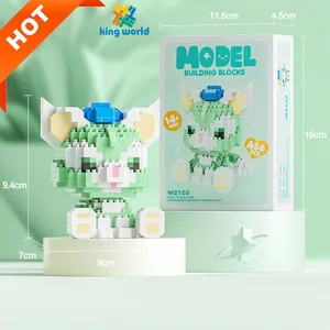 2024 핫 세일 어린이 빌딩 블록 장난감 호환 CADA 크리 에이 티브 DIY 벽돌 세트 미니 동물 레고 블록