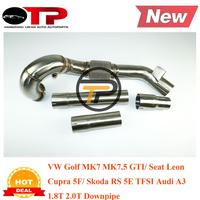 OTP Auspuffrohr Fallrohr für V W Golf MK7 MK7.5GT I/ Leon 3 Cupra/ Skoda RS 5E TFSI/ADI A3 1.8T 2.0T