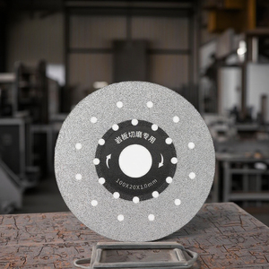 Disque de coupe pour <span class=keywords><strong>scie</strong></span> diamantée en acier brasé poreux de 4 pouces Carreaux de meulage <span class=keywords><strong>circulaire</strong></span> à grande vitesse Peinture industrielle-Dry OEM Disponible - Product Image 5