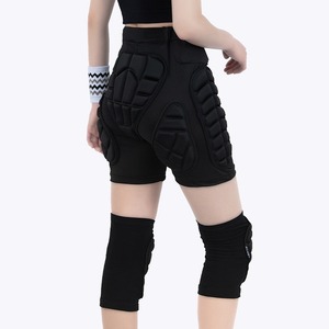 <b>Hip</b> Protector Shorts With Knee <b>Pads</b> Adult Unisex Shock Absorption Black GT305 Ski Pants - Product Image 5