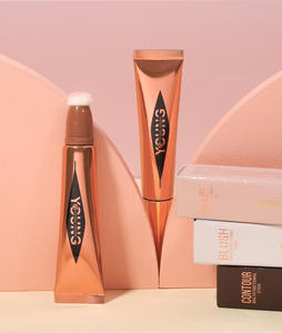 Wholesale Long Lasting Vegan Cruelty Free Face Makeup Contour Private Label Custom Logo High Definition <b>Blusher</b> - Product Image 4