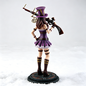 Figura Coleccionable <span class=keywords><strong>de</strong></span> Resina Premium <span class=keywords><strong>de</strong></span> Chica Francotiradora Estilo Steampunk, Modelo <span class=keywords><strong>de</strong></span> Anime Detallado, Estatua Decorativa para Fans - Product Image 4
