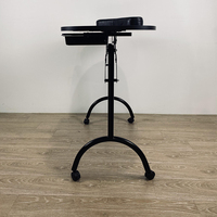 Mobilier de Salon de Manucure Portable Pliant : Ensemble Table et Chaise avec Cale-Main