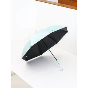 ร่มจอสีดำด้ามจับแบบทูโทนสีเขียว8K 60ซม. ป้องกันแสงยูวี99% - Product Image 1