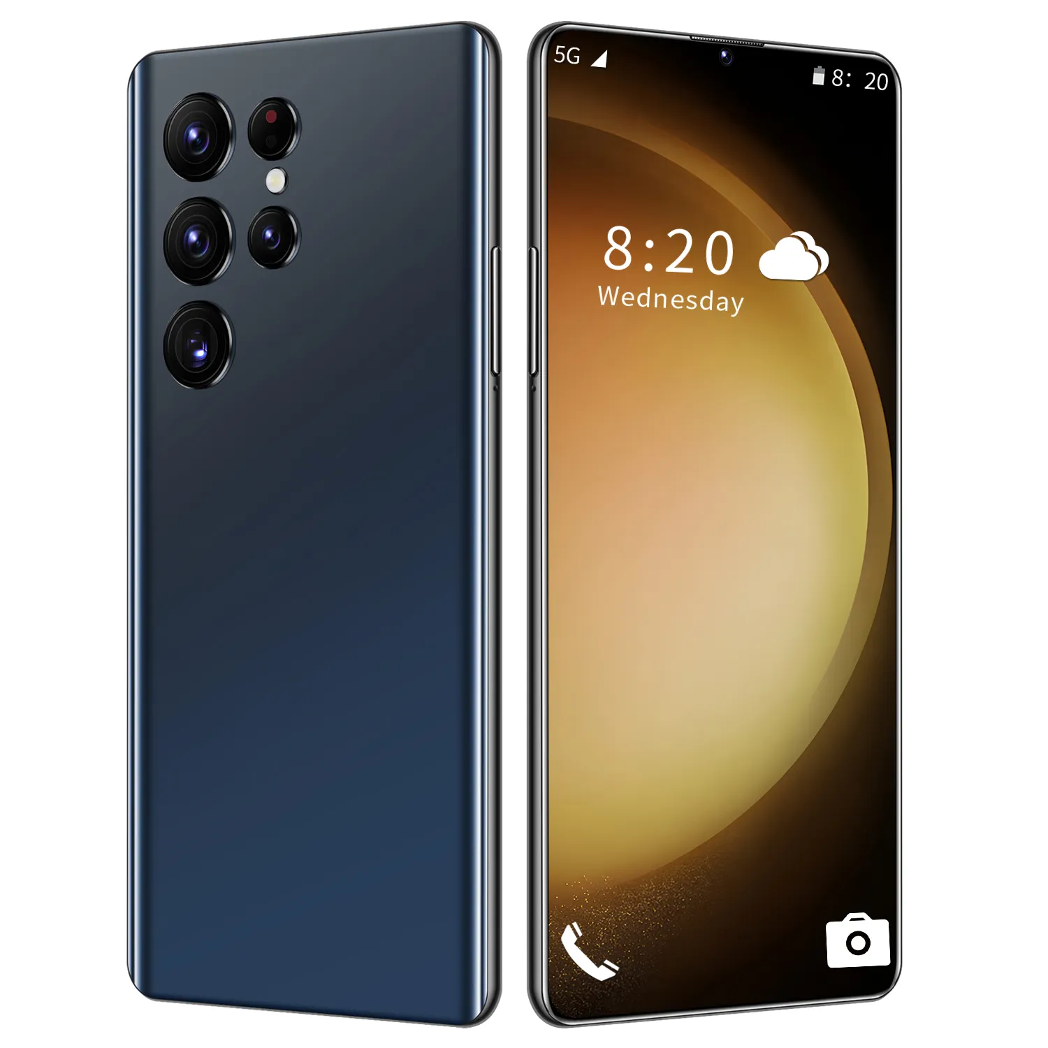 2023新しい急速充電S23Ultra 3G 4G 5G電話Androidオリジナルスマート5gスマートフォンLCDクアッドコア中古モバイル5gスマートフォン