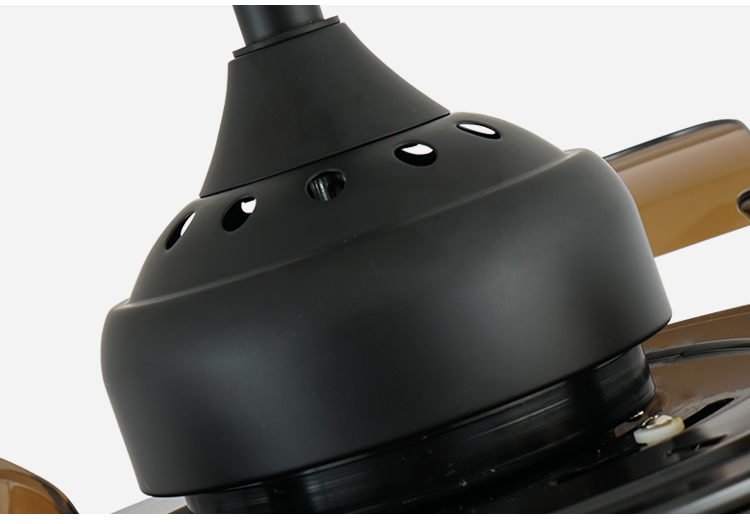Breezelux retractable ceiling fan with light