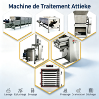 Usine de transformation de manioc à petite échelle pour la production d'Attiéké – Ligne de production de couscous de manioc