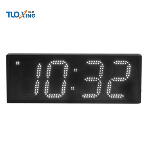 6 pulgadas 4 dígitos grande al aire libre Led reloj Digital impermeable - Product Image 2