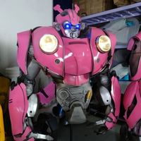 Disfraz de Robot Transformers Bumblebee para el Día de San Valentín, Material EVA, Componentes de Traje para Adultos Unisex, Ropa de Cine y Televisión