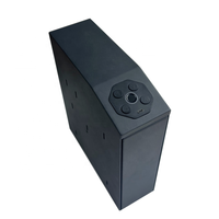 HYYSAFE 생체인식 총기 보관함 지문 잠금 장치 합금강 구조 빠른 접근 LED 조명 장착 옵션 HYY135 실내/외 겸용
