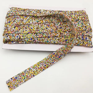 साइनरोंग डिय सजावटी हीरे गैंडा गर्म गोंद रिबन कपड़े सजावटी ड्रिल राल सामग्री जूते सहायक सजावट - Product Image 1