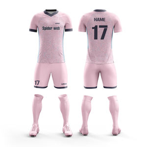 เสื้อฟุตบอลแบบสปอร์ตเกรด สั่งทำได้ จัดส่งเร็ว ขายดี เสื้อฟุตบอลแบบซับลิเมชั่น ระดับมืออาชีพ สำหรับทีม - Product Image 5