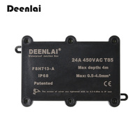 Caja de Conexiones Eléctrica de Policarbonato, Marca Deenlai, Modelo FSH713-A