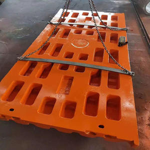 อะไหล่คุณภาพสูง ทนทาน เคลื่อนย้ายได้ แผ่นกรามแบบแกว่งได้ C96 C106 C110 C120 แผ่นฟันบดแบบแข็งสำหรับเครื่องบดกราม - Product Image 6