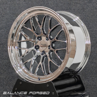 Rines de Aleación Forjados Musculosos Cromados Personalizados de 17 18 19 20 Pulgadas 5x120 5x114.3 5x112 para BMW M2 M3 M4 M5 G80 G82 F10 F32 F30 F34