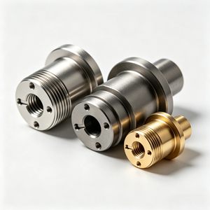 อะแดปเตอร์หน้าแปลนโลหะทางการแพทย์ความแม่นยำสูง บริการกลึง CNC แบบกำหนดเอง และการขึ้นรูปชิ้นส่วนสแตนเลสจากกวางตุ้ง - Product Image 4