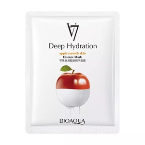 Masque facial BIOAQUA OEM ODM pour le soin de la peau, blanchissant, raffermissant, hydratant, organique, à la vitamine C - Product Image 4