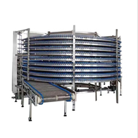 Nieuw LINKON RVS Bakkerij Koeltoren Systeem Flexibele Spirale Schroeftransporteur Elektrische Broodbakmachine Maïsmeel Melk