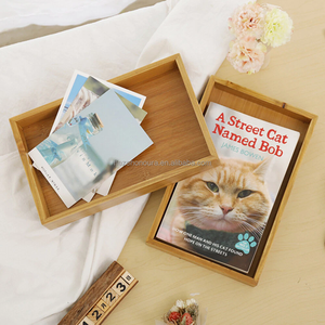 Bền vững tre tự nhiên dịch vụ bằng gỗ Khay đa chức năng lưu trữ hộp - Product Image 6