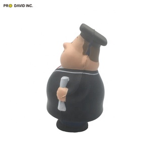 <b>Squeeze</b> Toys Release Pressure Foam Anti Stress <b>Ball</b> Graduate Bert Shaped PU Stress <b>Ball</b> Toys - Product Image 3