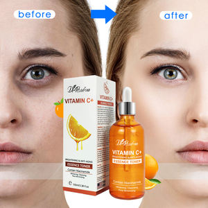 تونر الوجه من د. روزيفا لتفتيح البشرة بفيتامين سي، مقشر ومزيل للبقع، مجدد للبشرة بحمض الجليكوليك للبشرة السمراء - Product Image 1