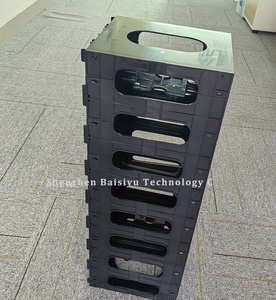 ABSプラスチックバッテリーケースホルダーディバイダーブラケット12V 228Ah 230Ah 280Ah 306Ah 310Ah 320Ah LiFePO4バッテリーブラックBSYブランド - Product Image 5