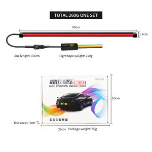 Lampu Sein Belakang Mobil <span class=keywords><strong>DC12V</strong></span> Grosir Pabrik, Lampu Rem LED Merah Sequential Flowing, Lampu Rem Ketiga - Product Image 6