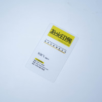 Carte magnétique en PVC transparente, personnalisée avec logo, impression numérique double face, film brillant, carte cadeau VIP pour les achats