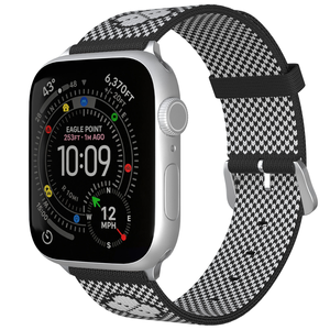 Correa de Repuesto Elástica de Nailon Trenzado con Estampado Floral Boho OEM, Compatible con IWatch 11 Ultra 3 SE - Product Image 3