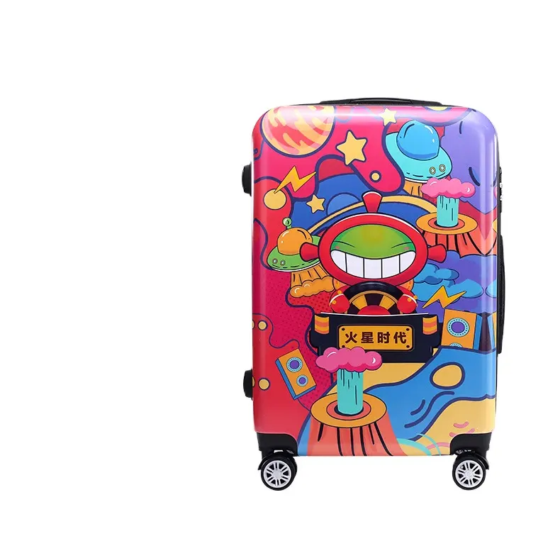 A buon mercato per bambini bambini bagaglio trolley caso duro valigie su ruote Per Bambini trolley borse bambini valigia bagaglio valigia