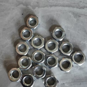 Écrous hexagonaux M3 M8 M10 M12 M14 M16 en acier au carbone zingué, fixations métriques GBT 6182-1986, filetage à droite - Product Image 4