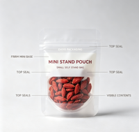 Sachets Ziplock Personnalisés Comestibles Scellables Anti-Odeur à Fond Plat pour Friandises pour Animaux et Emballage Alimentaire – Vente en Gros
