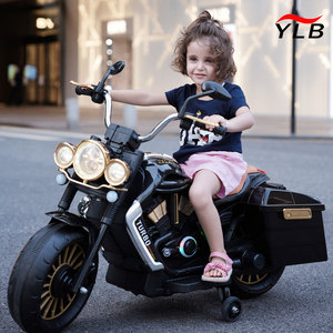 <span class=keywords><strong>Moto</strong></span> Elettrica Harley a Quattro Ruote in Plastica <span class=keywords><strong>e</strong></span> Metallo per Bambini <span class=keywords><strong>e</strong></span> Bambine dai 2 ai 12 Anni con Funzioni come Musica, ecc. - Product Image 6
