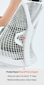 Chaise de bureau ergonomique moderne <span class=keywords><strong>Sayl</strong></span> avec support lombaire pour la maison et l'hôtel, chaise d'ordinateur multifonctionnelle - Product Image 2