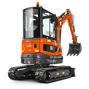Mini-excavatrice de 2,7 tonnes ERE25UF, excavatrice compacte hydraulique sur chenilles avec chenilles en acier pour l'agriculture et la construction - Product Image 3