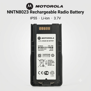 แบตเตอรี่ลิเธียมไอออน <span class=keywords><strong>Motorola</strong></span> NNTN8023 แบบชาร์จได้ ความจุสูง 3000mAh มาตรฐาน IP55 สำหรับวิทยุสื่อสารแบบสองทาง รุ่น MTP3000 - Product Image 1