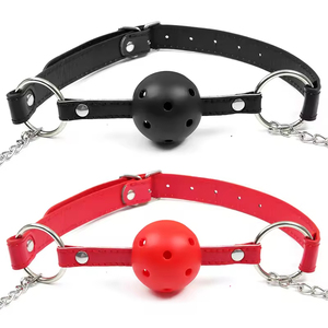 Juguete de mordida bucal SM con bola de hierro, accesorio de castigo para entrenamiento SM para parejas, productos para mujeres - Product Image 1