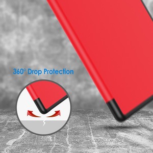 <span class=keywords><strong>Coque</strong></span> pour Samsung <span class=keywords><strong>Galaxy</strong></span> <span class=keywords><strong>Tab</strong></span> <span class=keywords><strong>a</strong></span> 10.1 2019 (<span class=keywords><strong>SM</strong></span>-<span class=keywords><strong>T510</strong></span>/T515), <span class=keywords><strong>coque</strong></span> arrière rigide avec support mince et veille automatique - Product Image 4