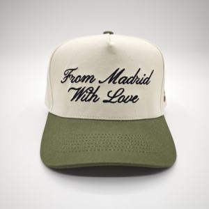 หมวกเบสบอล 5 แผง ผ้าโพลีเอสเตอร์/คอตตอน ด็อบบี้ ทูโทน ปรับแต่งได้ หมวกกีฬา ปักโลโก้ 3 มิติ สำหรับผู้ชาย - Product Image 2