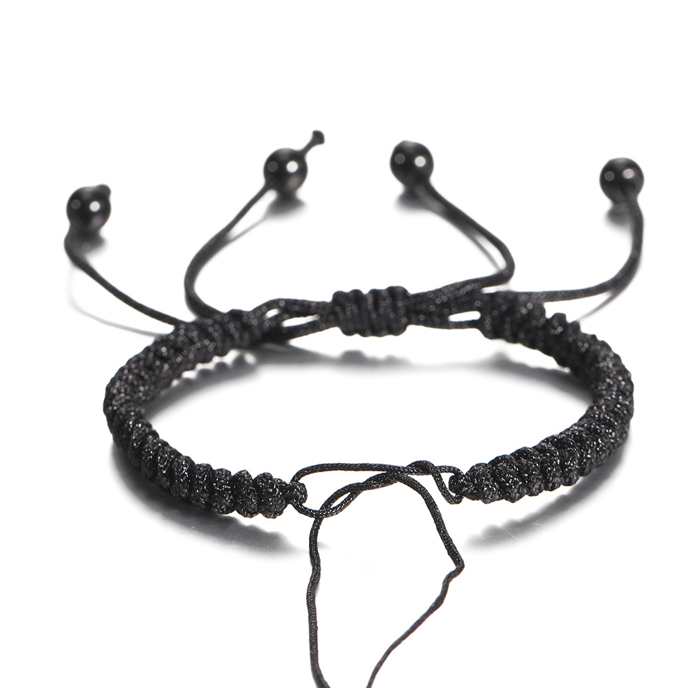 Bracelet semi-fini - noir