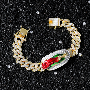 New Religious Prayer Decoration Men's and Women's Punk Unique Charm <b>Bracelet</b> Unisex Chain <b>Bracelets</b> Fashion Jewelry Wholesale - Product Image 3