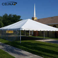 Tente de fête Celina 20x30 20X30 Tente occultante Dubaï Grande tente de mariage pour fête en plein air