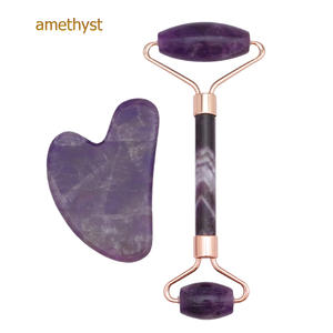 Grosir alat penggulung giok hijau Xiuyan alat wajah Guasha Rodillo De <span class=keywords><strong>Jade</strong></span> batu mata <span class=keywords><strong>Gua</strong></span> <span class=keywords><strong>Sha</strong></span> Set untuk wajah - Product Image 6