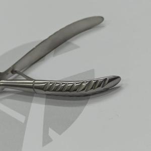 Beautiful Handle <b>Cuticle</b> and Nail Nippers with Full Jaw and Pu Leather case Made in Pakistan - Product Image 5