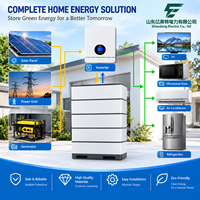 Sistem Penyimpanan Energi Baterai Lithium yang Dapat Ditumpuk untuk Proyek Surya Rumah Tangga, Pemasang dan Distributor Sistem Off Grid