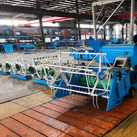 Moissonneuse-batteuse multifonctionnelle sur chenilles pour la récolte et le battage du riz, du blé, du colza et du soja pour petites exploitations agricoles
