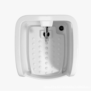 Nuevo lavabo cerámico integrado de alta temperatura para inodoros, baños, balcones y uso en exteriores; fácil de limpiar - Product Image 2