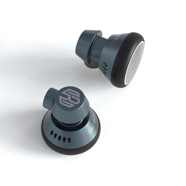 Huayunxin RDD IEM Housing Wholesale Flat Headphones 15.4mm Dynamic Driver Unit Aluminum Alloy Shell Customizable DIY OEM ODM